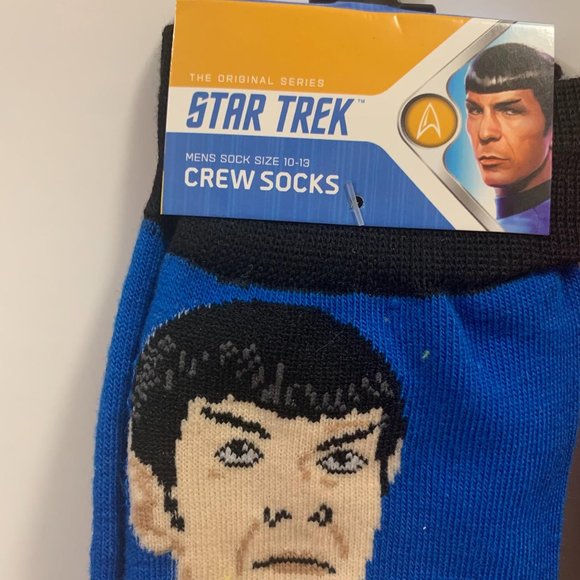 Mens Star Trek Crew Socks Lot Of 4 Mens Size 10-13 - Picture 4 of 6